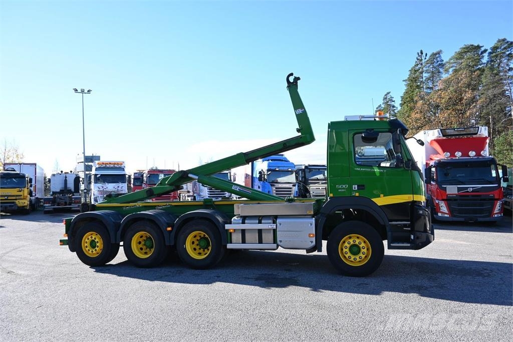 Volvo FMX500 8x4*4 Tridem شاحنات الرافعات الخطافية