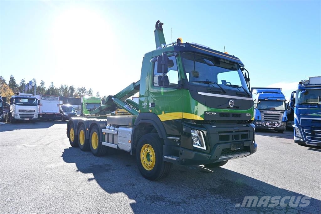 Volvo FMX500 8x4*4 Tridem شاحنات الرافعات الخطافية