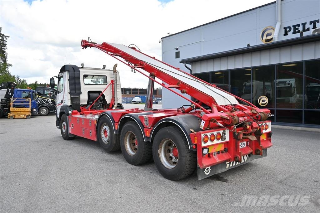 Volvo FMX500 8x4/4 Vaijeri شاحنات الرافعات الخطافية