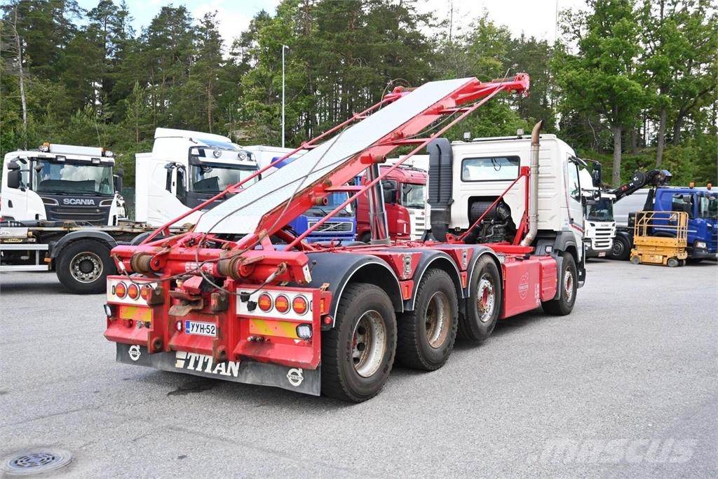 Volvo FMX500 8x4/4 Vaijeri شاحنات الرافعات الخطافية