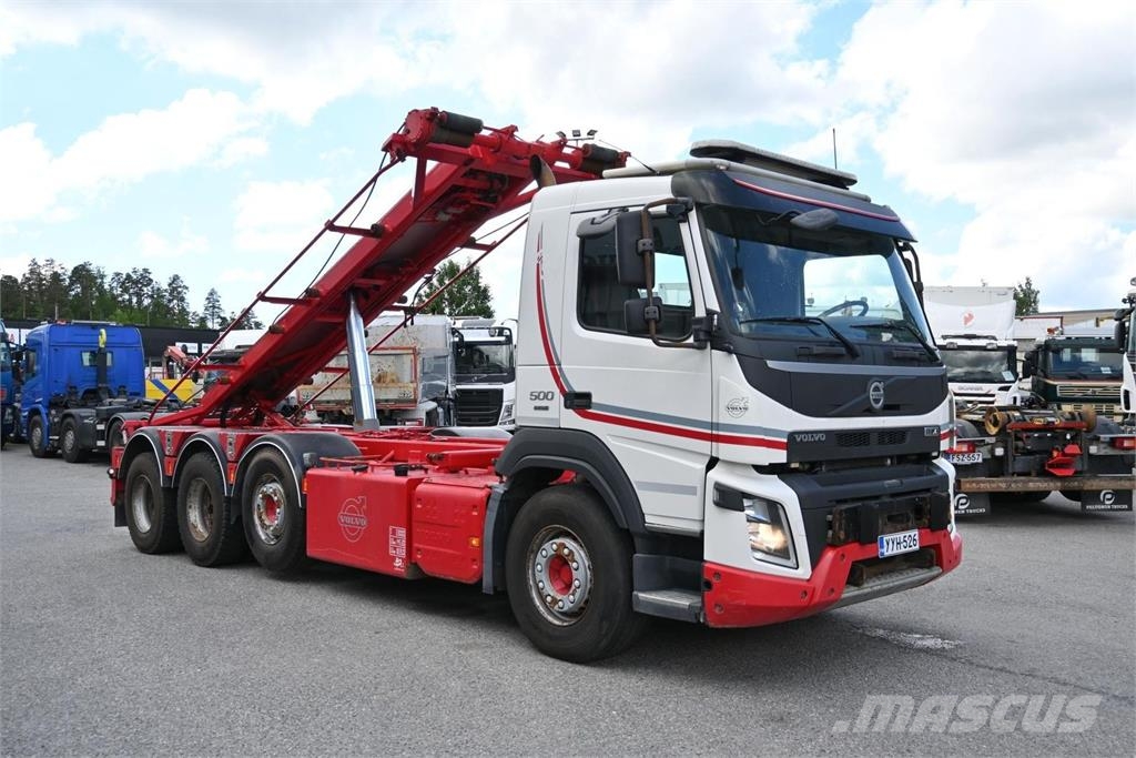 Volvo FMX500 8x4/4 Vaijeri شاحنات الرافعات الخطافية