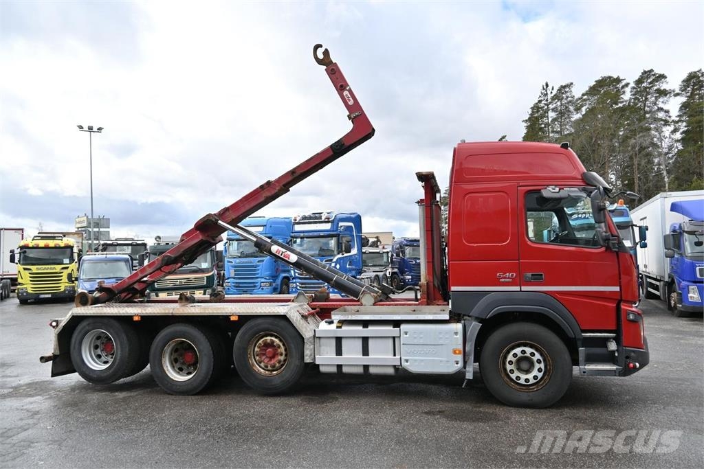 Volvo FMX540 8x2 Euro 6 Koukkulava kuorma-autot