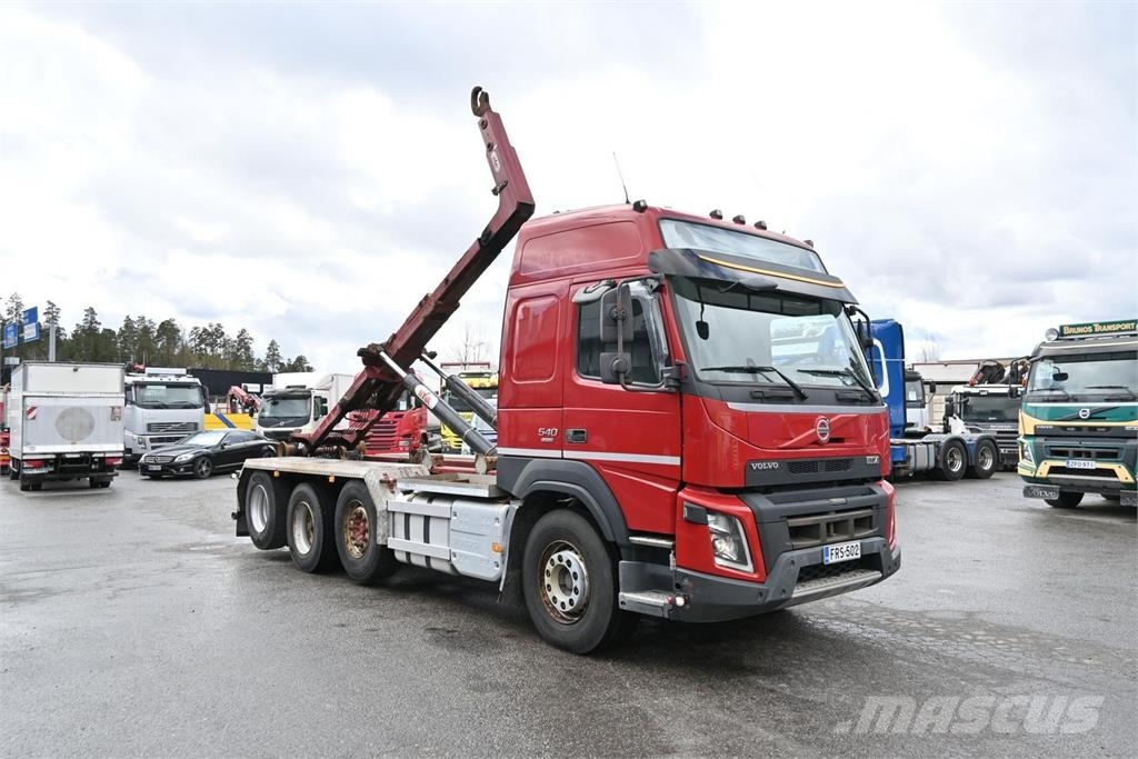 Volvo FMX540 8x2 Euro 6 Koukkulava kuorma-autot