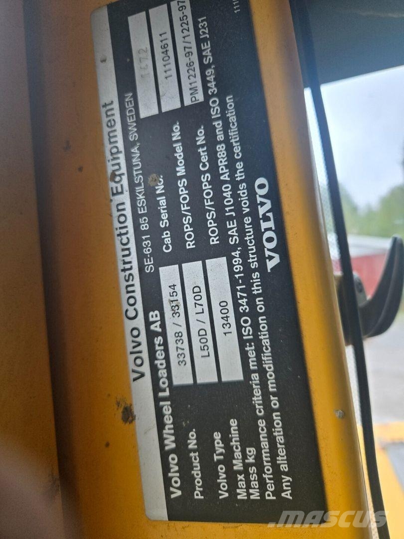 Volvo L70D 轮式装载机