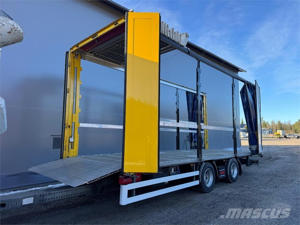 Wecon avoperävaunu Remolques de cama baja