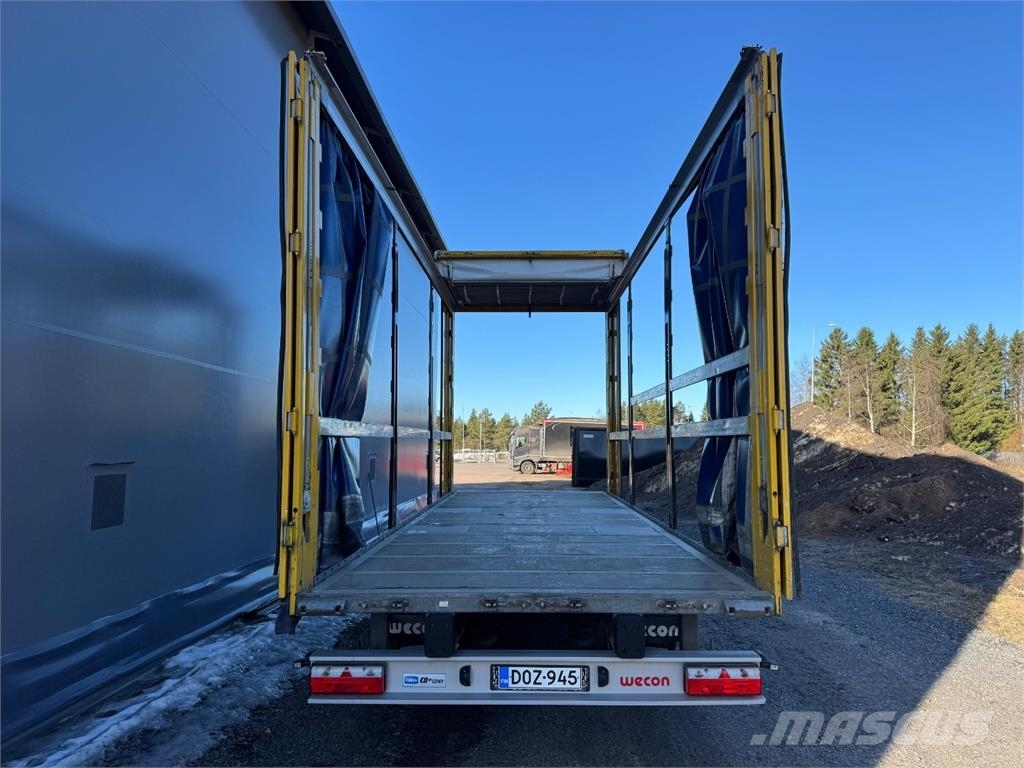 Wecon avoperävaunu Remolques de cama baja