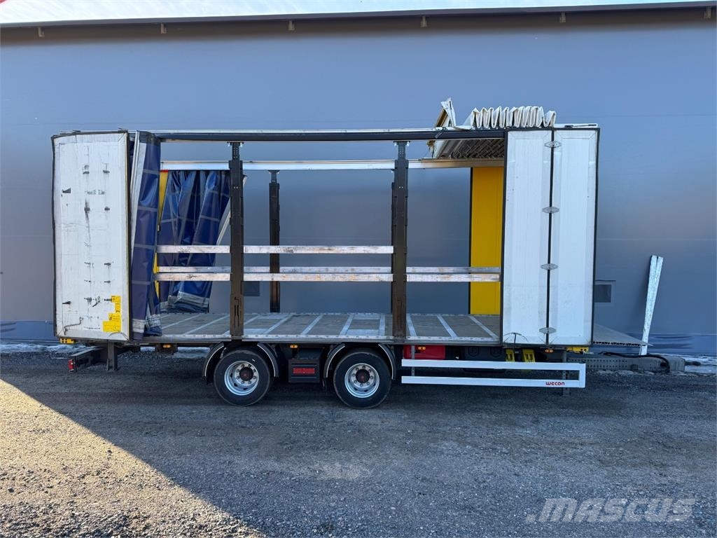Wecon avoperävaunu Remolques de cama baja