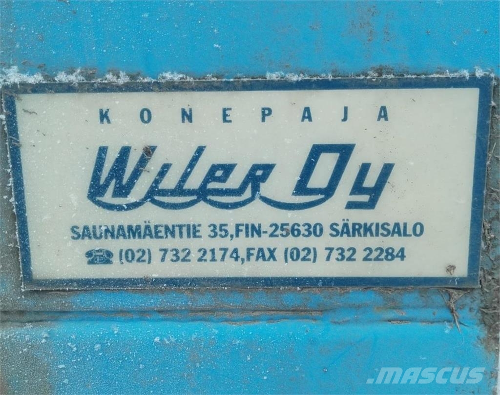 Wiler Kippikärry 3-aks. 傾卸式拖車