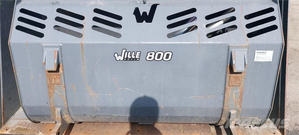 Wille 365 kauha, piikit, aura, hiekotin Komunālā tehnika- Citi