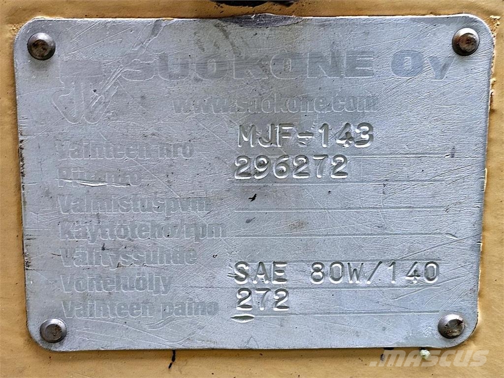 Yanmar C120R Pellonraivauskone/Meri Crushers MJF-143 Ostale poljoprivredne mašine