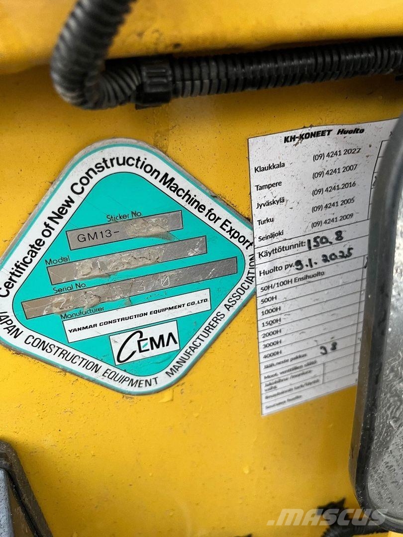 Yanmar C12R-C ساحبات مفصلية