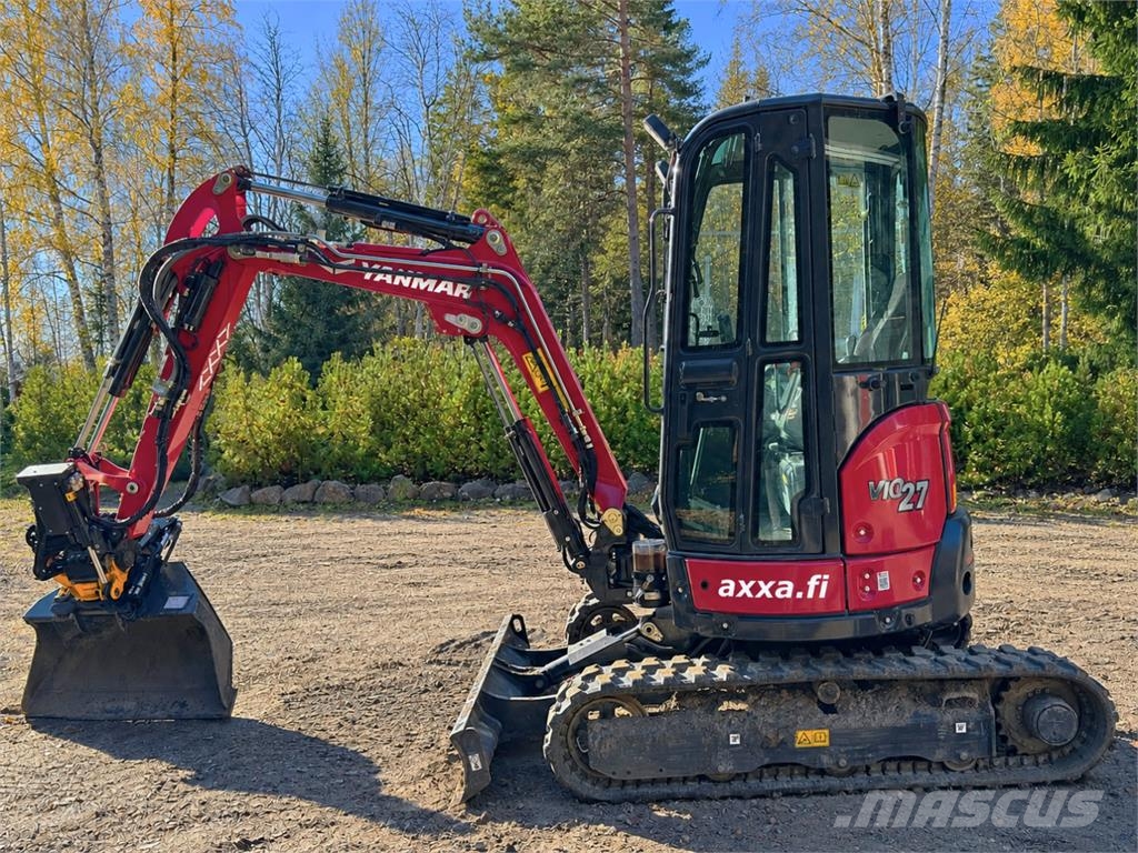 Yanmar VIO 27-6 Mini bagri <7t