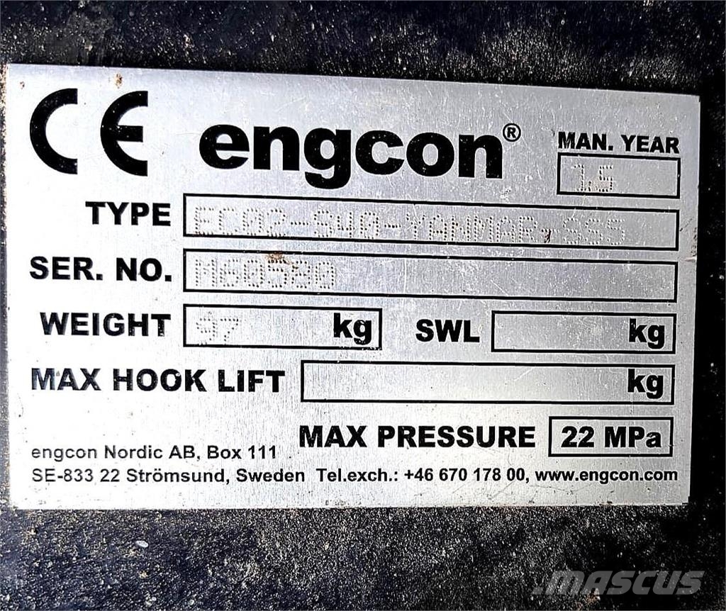 Yanmar VIO25-4, Engcon, 3 kauhaa حفارات صغيرة أقل من 7 طن (حفارات صغيرة)