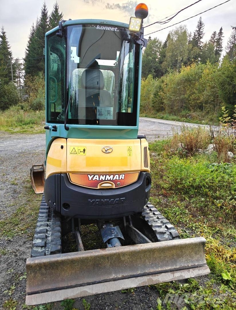 Yanmar VIO25-4, Engcon, 3 kauhaa حفارات صغيرة أقل من 7 طن (حفارات صغيرة)