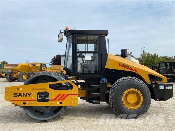 Sany SSR120C-8 Tek tamburlu silindirler