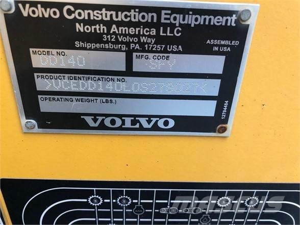 Volvo DD140 单轮压路机