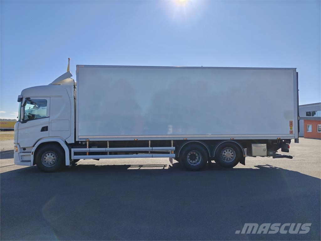 Scania G410 Camiones con caja de remolque