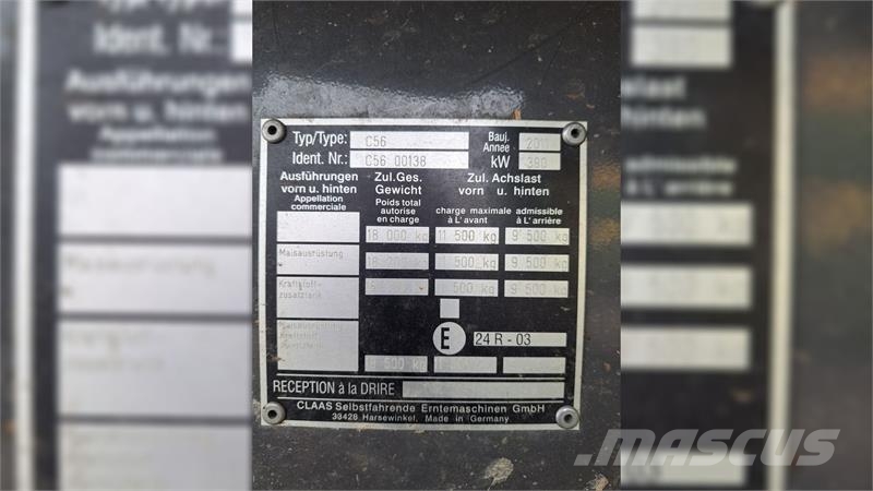 CLAAS LEXION 760 Θεριζοαλωνιστικές μηχανές