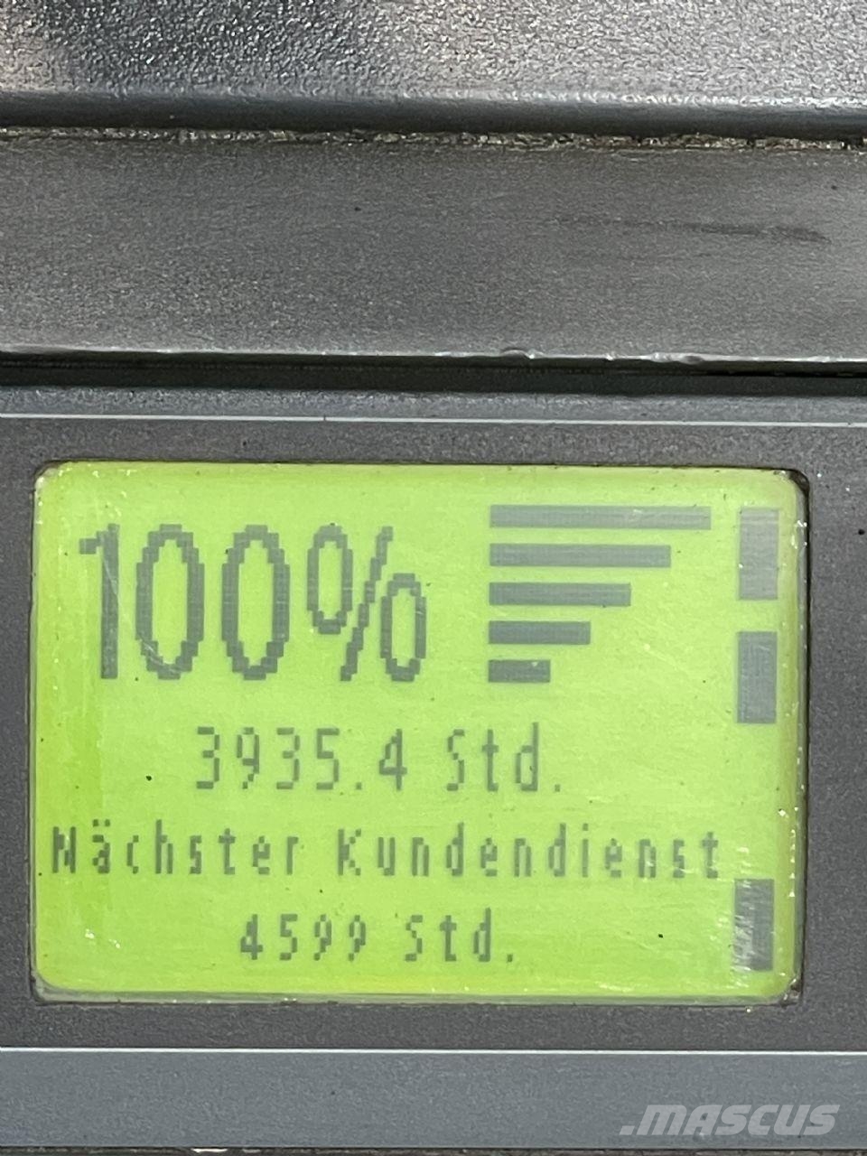 Linde D12SP-133 Παλετοφόρα πεζού χειριστή με ιστό
