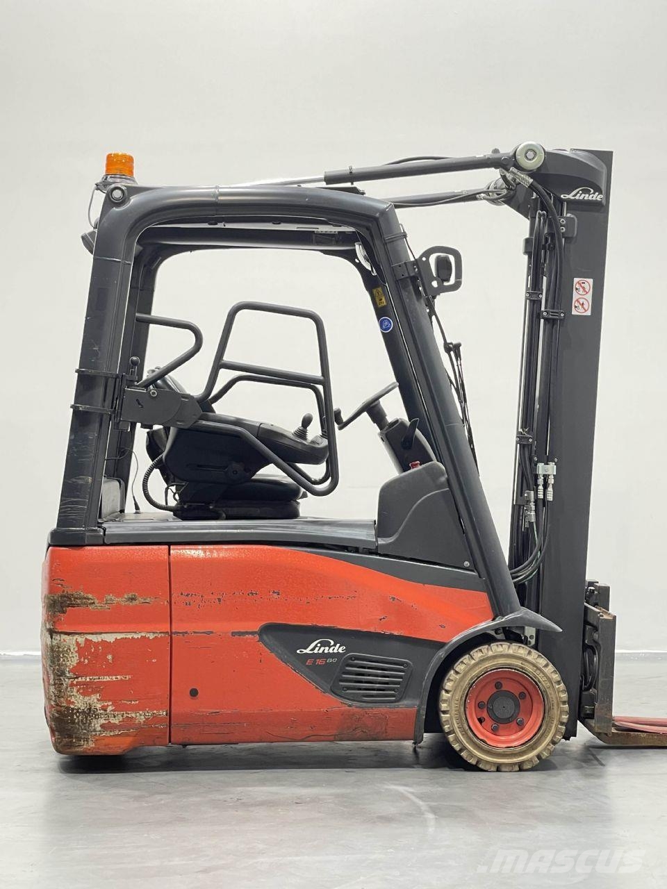Linde E16-02-386 バッテリーフォークリフト