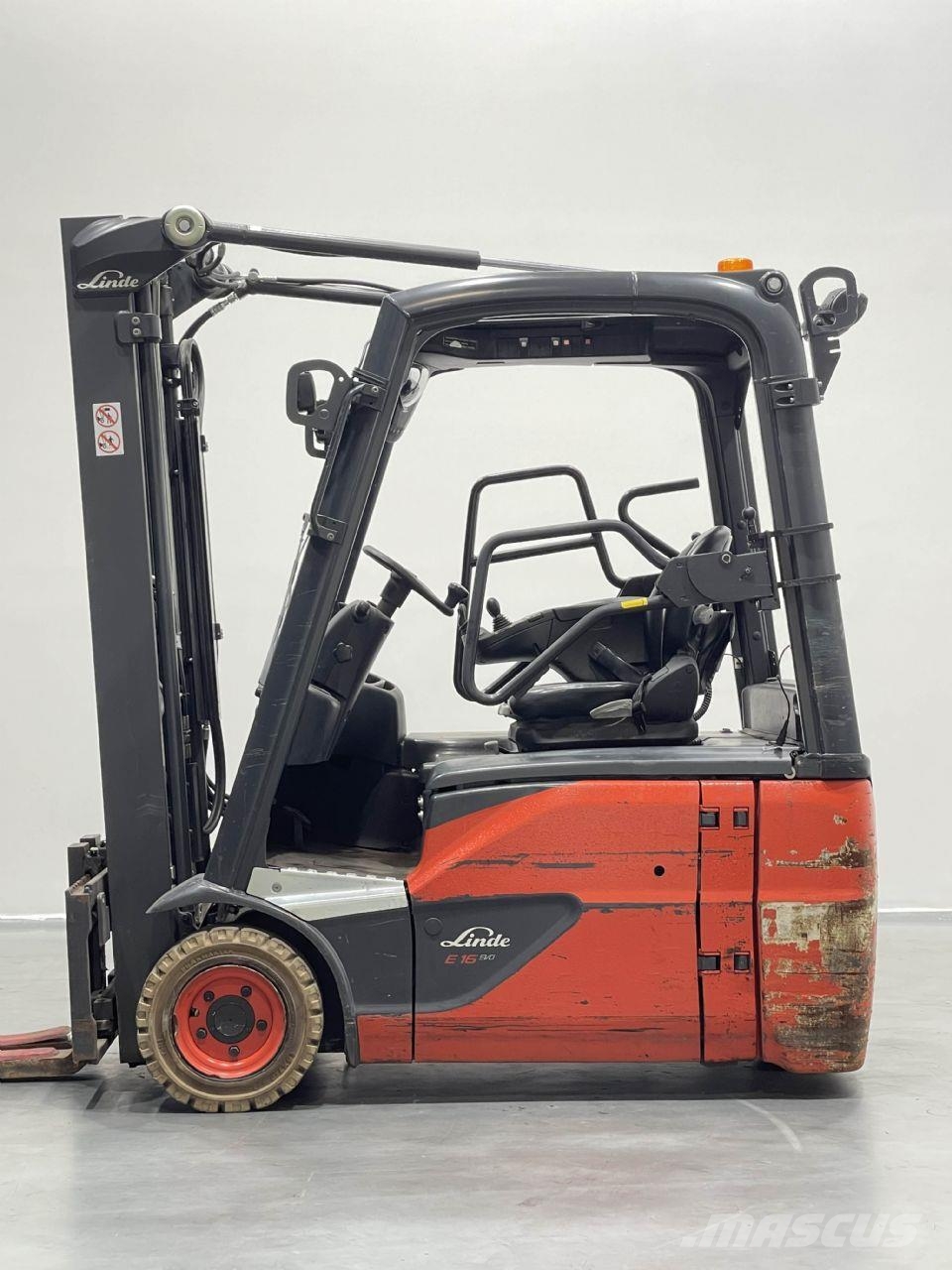 Linde E16-02-386 バッテリーフォークリフト