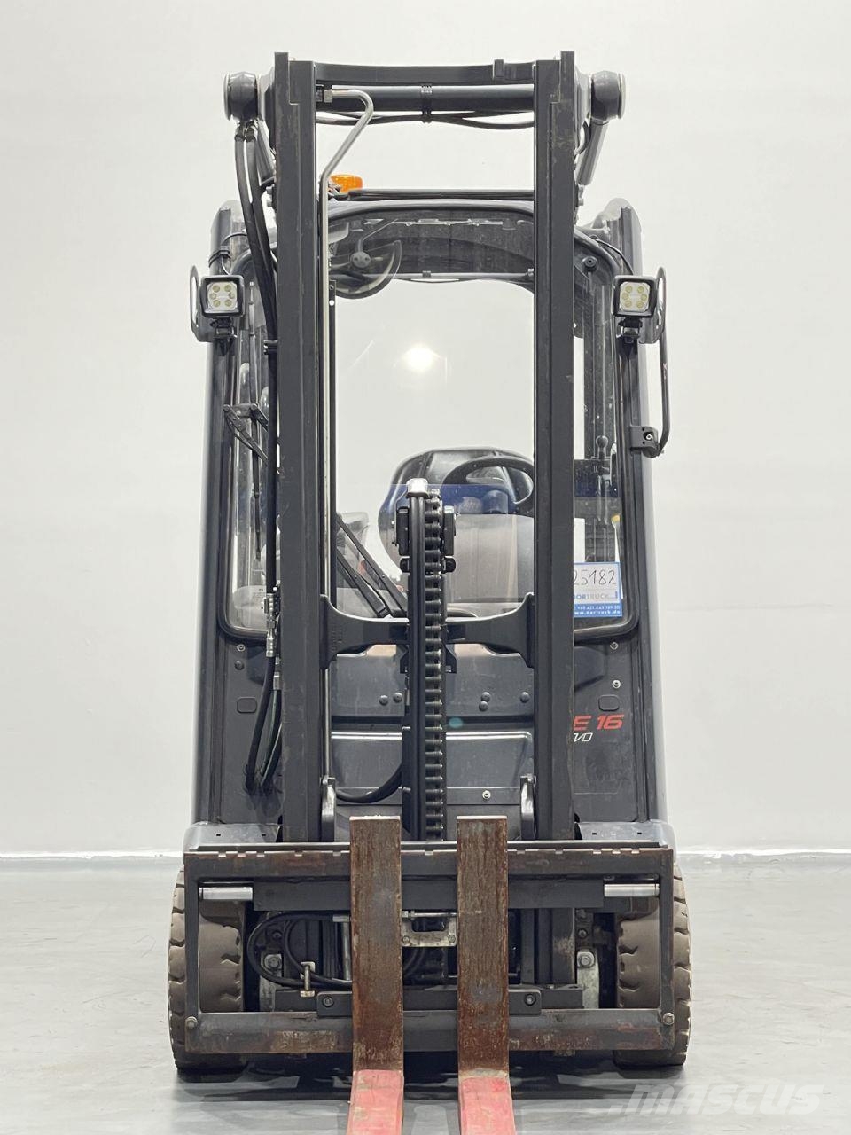 Linde E16-02-386 バッテリーフォークリフト