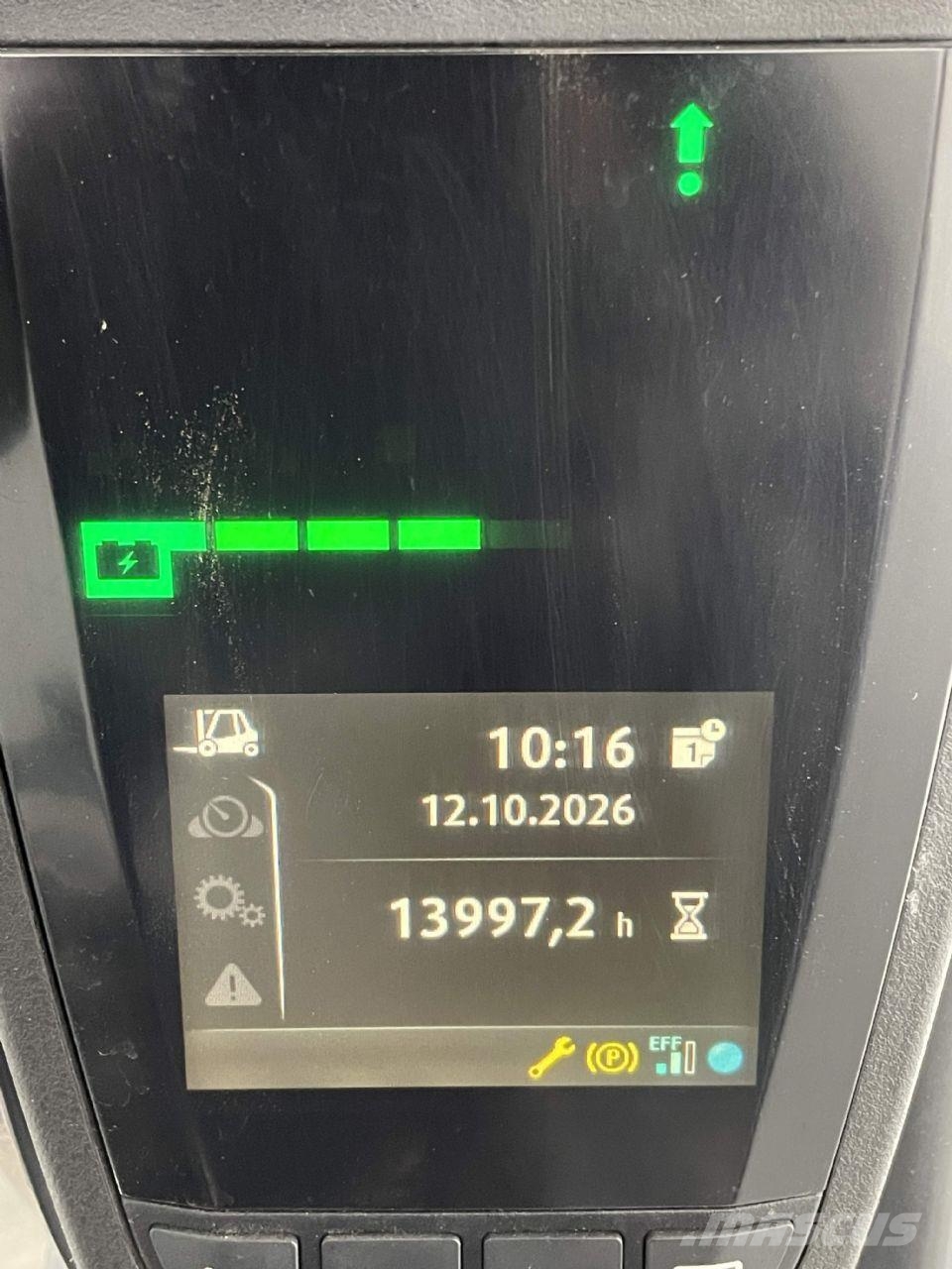 Linde E16-02-386 バッテリーフォークリフト