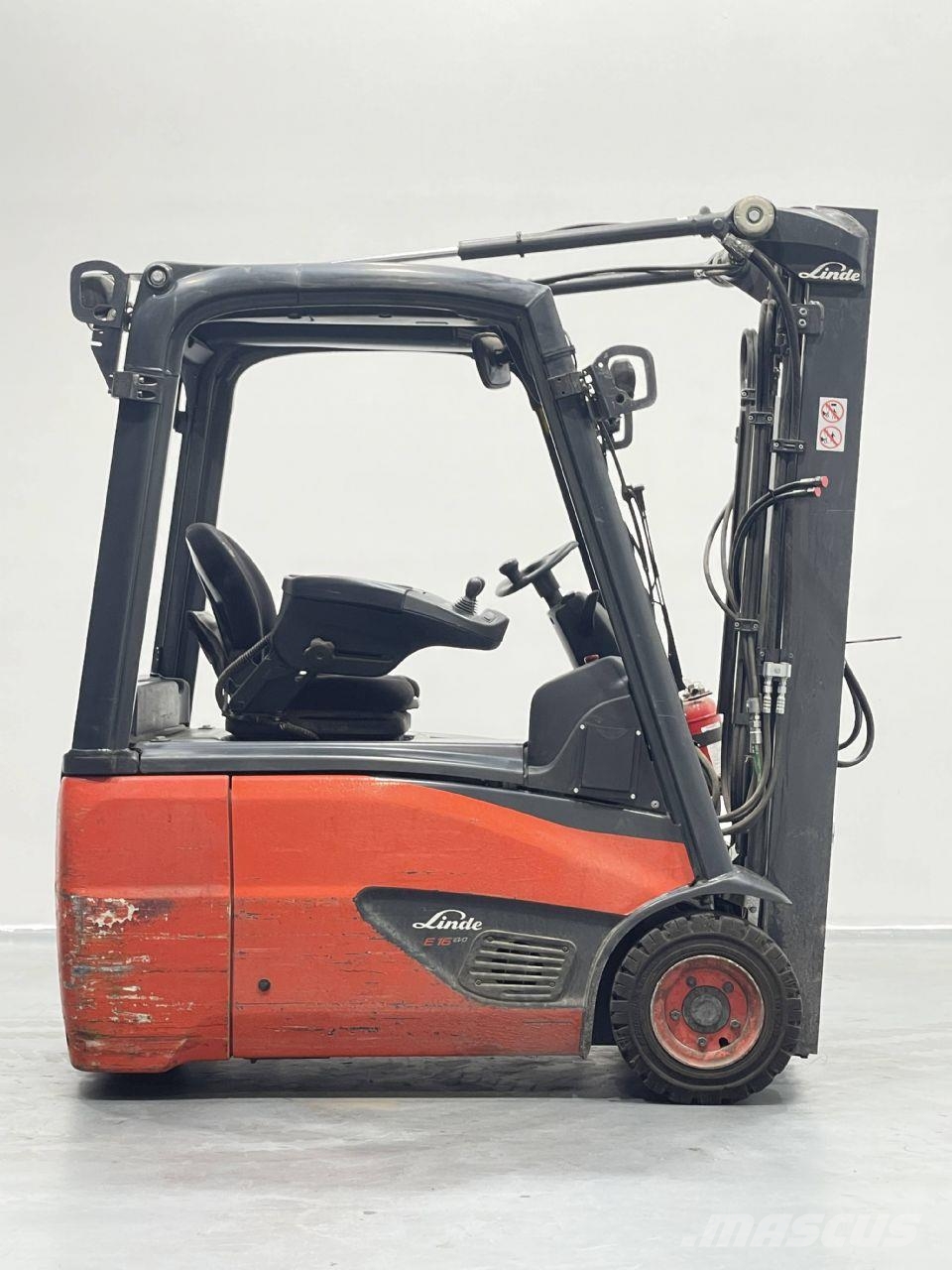 Linde E16-02-386 Elektro Stapler