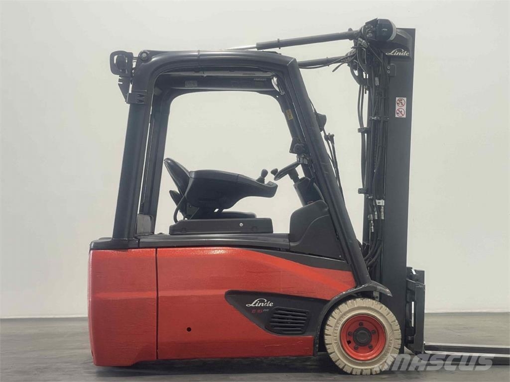 Linde E16L-386-EVO شاحنات ذات رافعات شوكية تعمل بالكهرباء