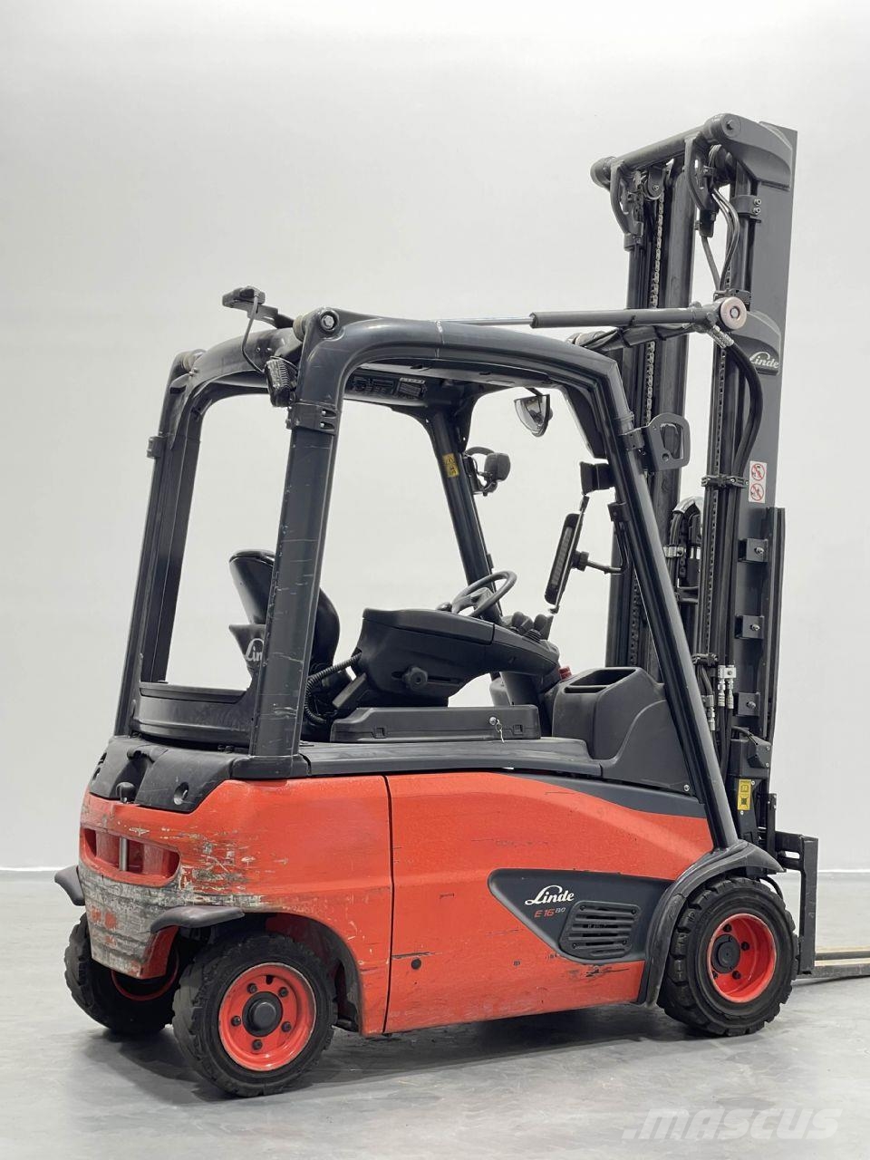 Linde E16P-02-386 バッテリーフォークリフト