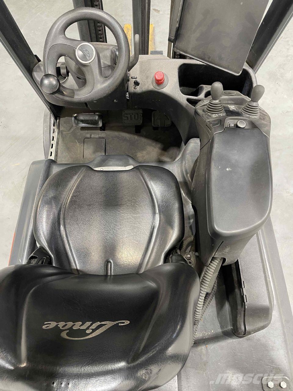 Linde E16P-02-386 バッテリーフォークリフト