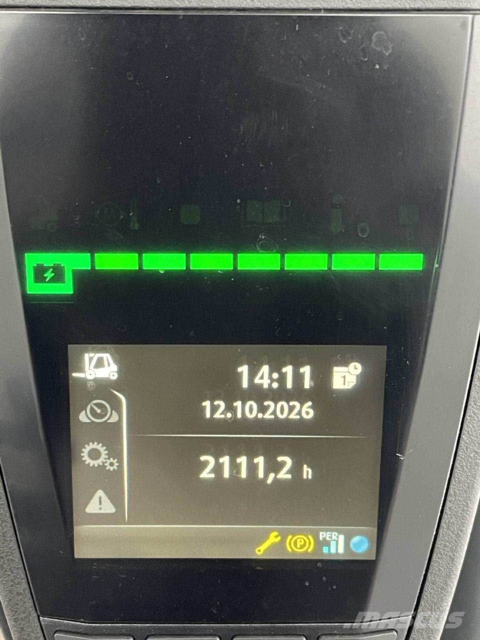 Linde E16P-02-386 バッテリーフォークリフト
