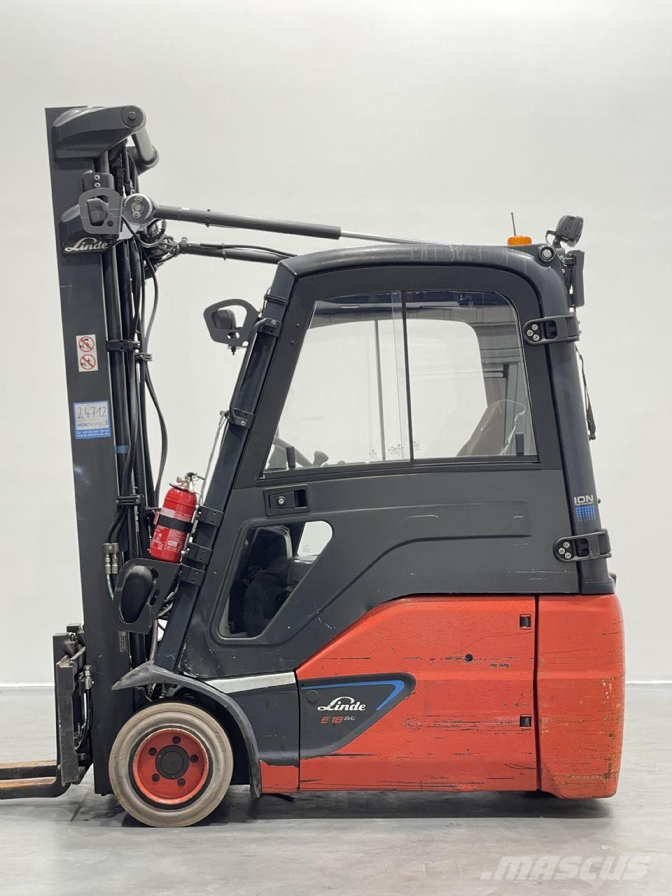 Linde E18-02-386-LI-ION Electric forklifts