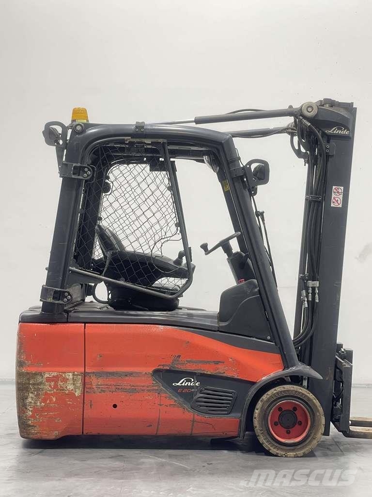 Linde E20L-02-386 شاحنات ذات رافعات شوكية تعمل بالكهرباء