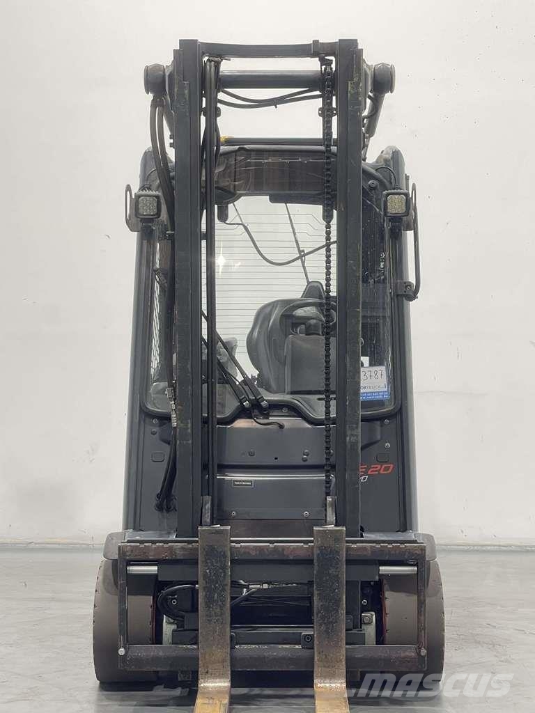 Linde E20L-02-386 شاحنات ذات رافعات شوكية تعمل بالكهرباء