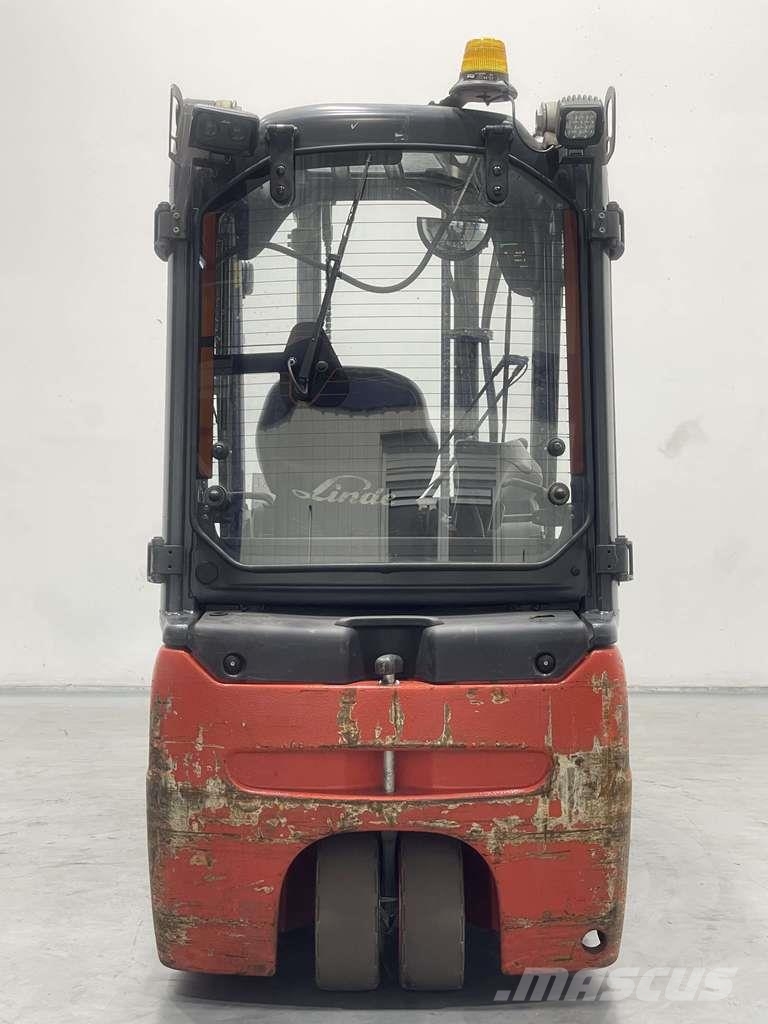 Linde E20L-02-386 شاحنات ذات رافعات شوكية تعمل بالكهرباء