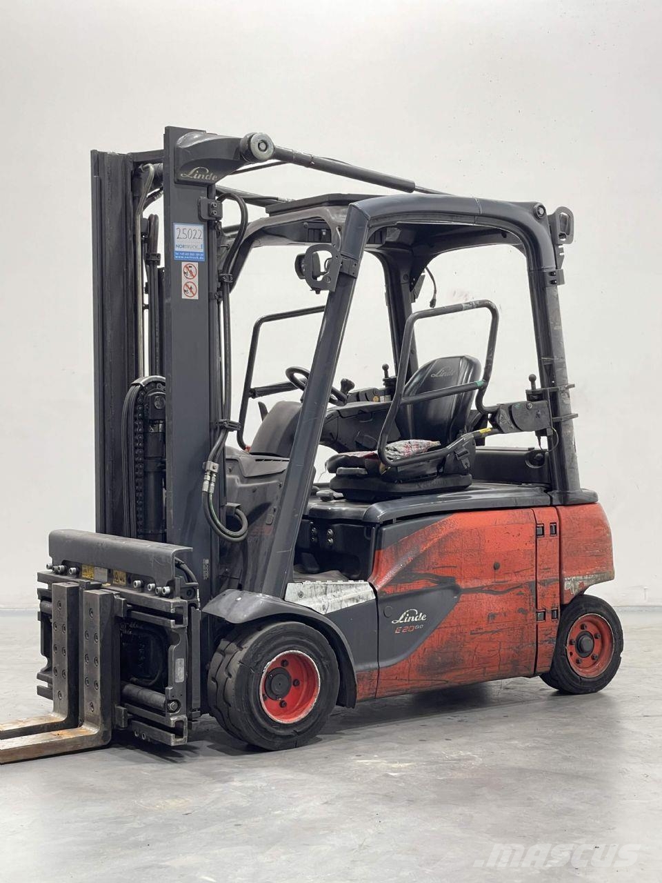 Linde E20PL-02-386 Elektro Stapler
