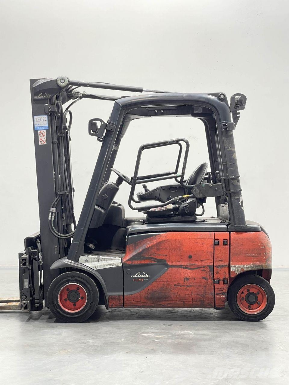 Linde E20PL-02-386 Elektro Stapler