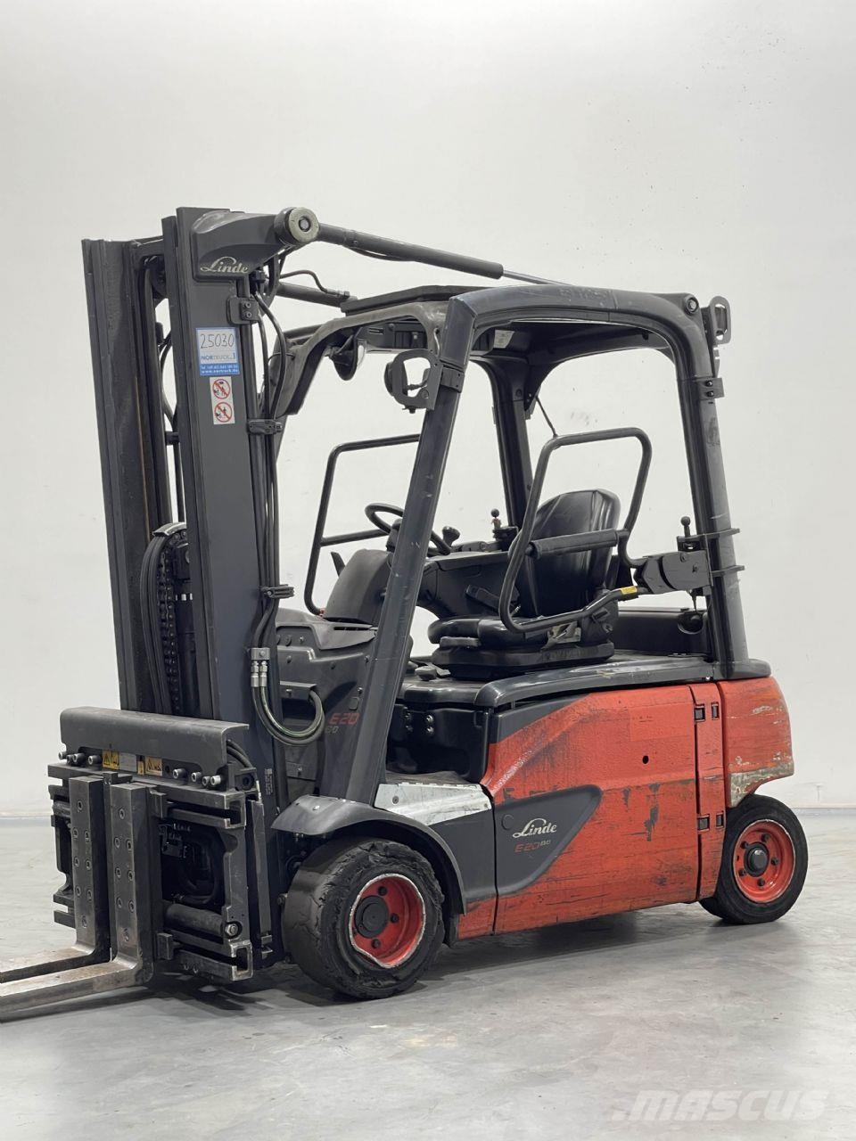 Linde E20PL-02-386 Elektro Stapler