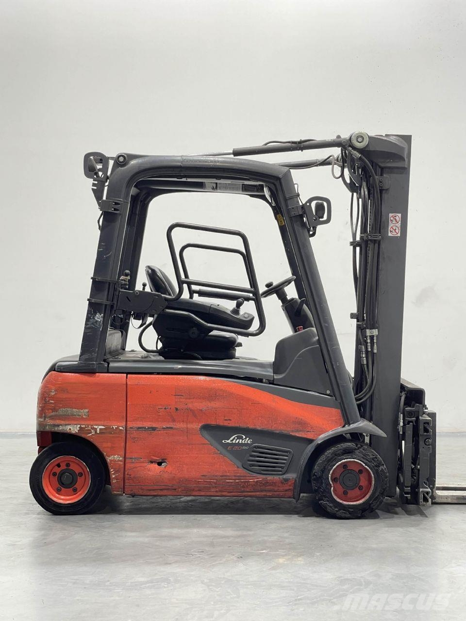 Linde E20PL-02-386 Elektro Stapler
