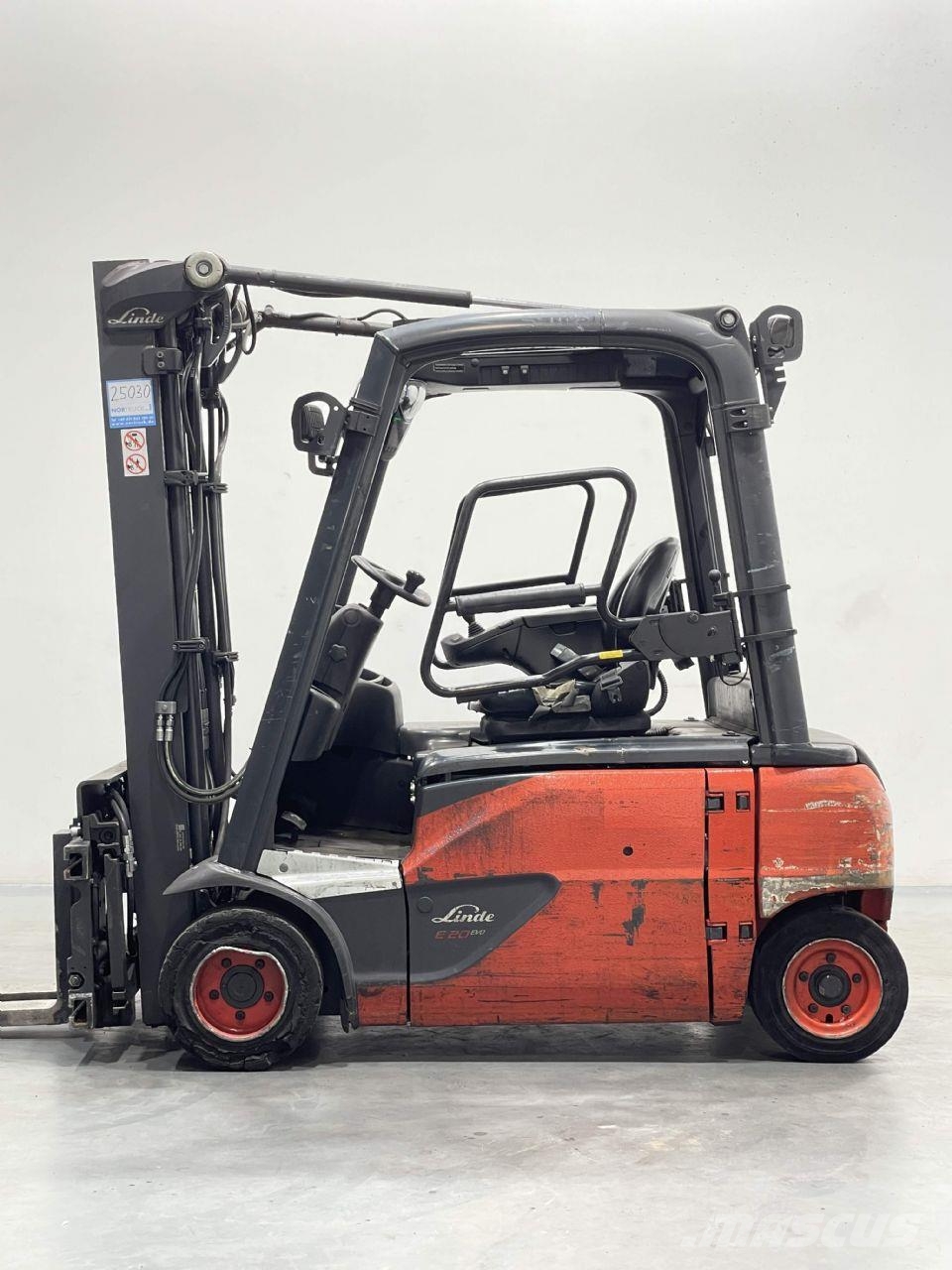 Linde E20PL-02-386 Elektro Stapler
