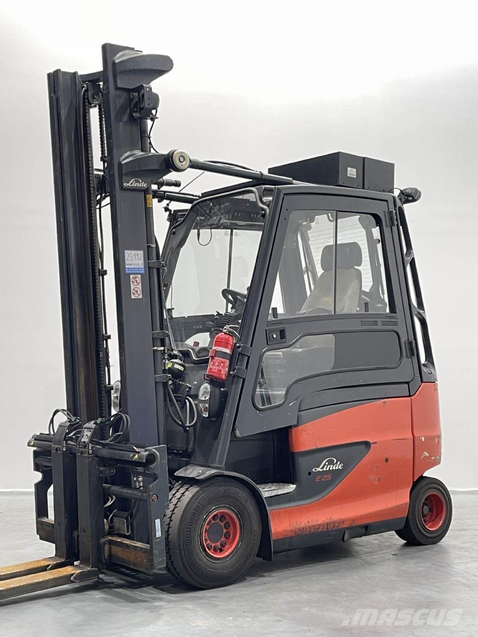 Linde E25HL-01/600-387 Електрически вилични кари-повдигачи