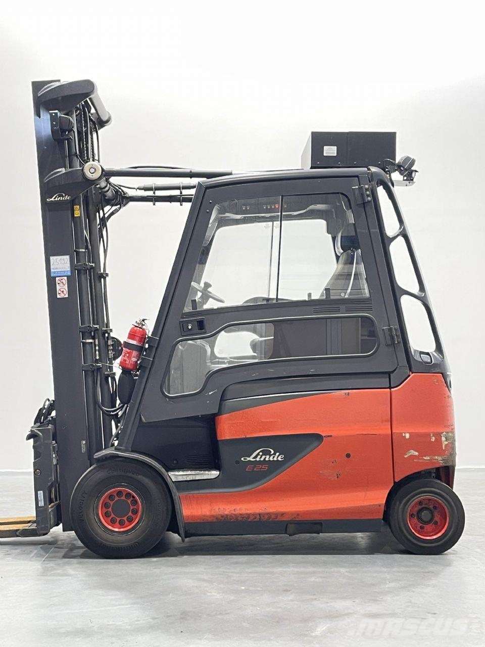 Linde E25HL-01/600-387 Електрически вилични кари-повдигачи
