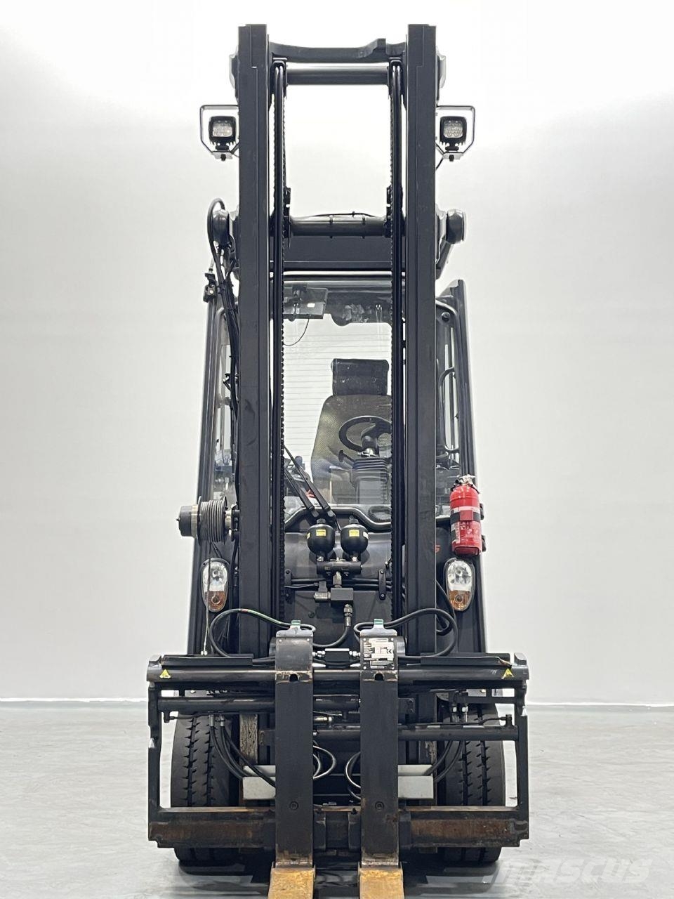Linde E25HL-01/600-387 Електрически вилични кари-повдигачи
