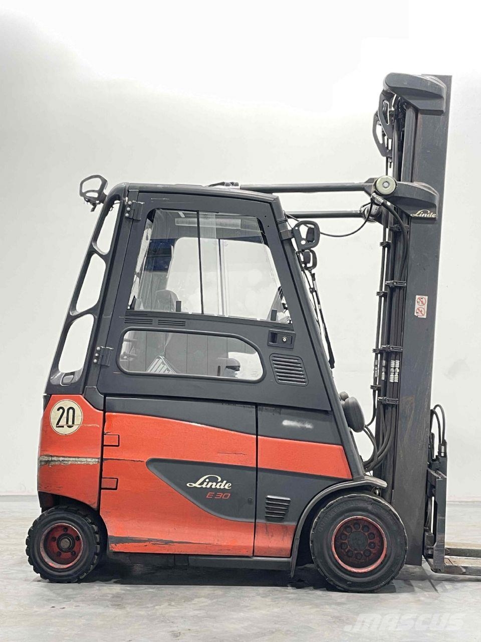 Linde E30/600H-01-387 전동 지게차