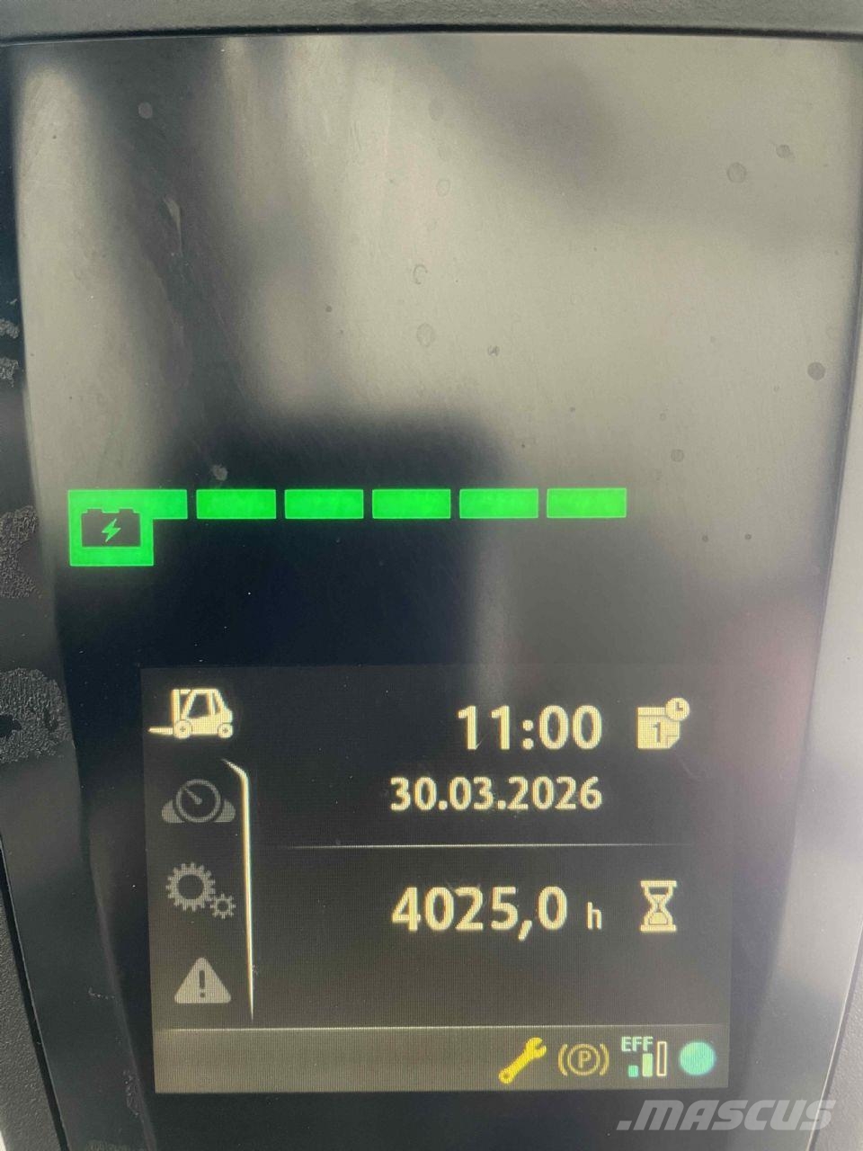 Linde E30/600H-01-387 전동 지게차