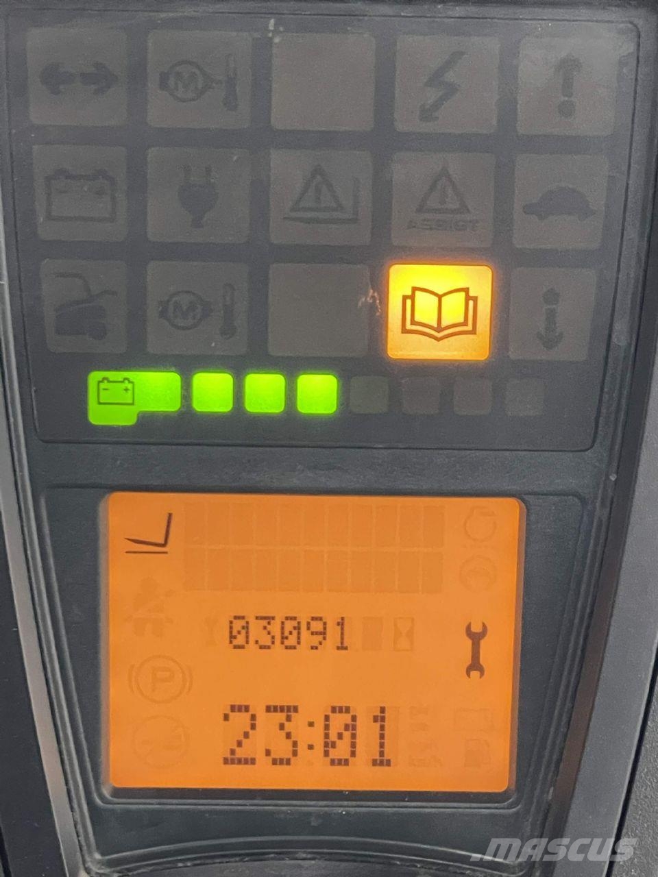 Linde E30L-01-387 Elektromos targoncák