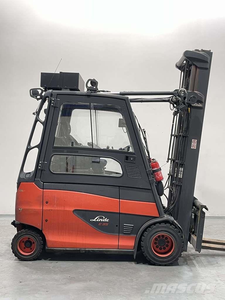 Linde E35HL-01-387 شاحنات ذات رافعات شوكية تعمل بالكهرباء