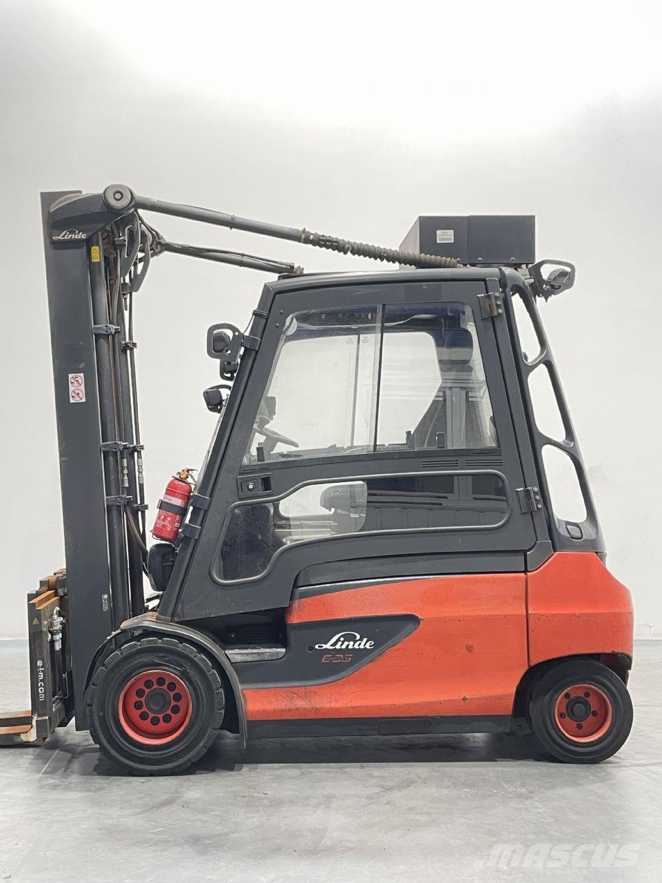 Linde E35L-01-387 전동 지게차