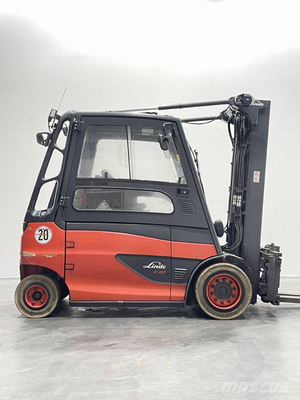 Linde E40HL-01/600-388 Električni viličarji